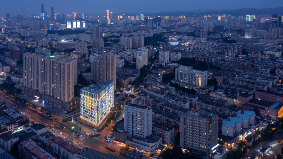 jinan huizhong starry center by sup atelier of thad