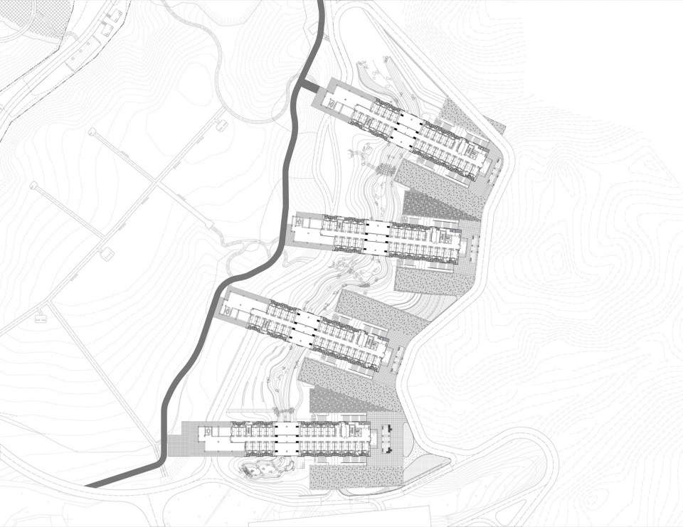 Valley student apartment of Jingdezhen Vocational University of Art by THAD