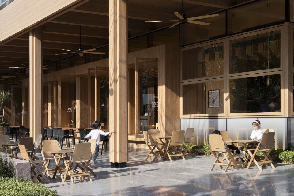 guangzhou huangpu new town center by clou architects