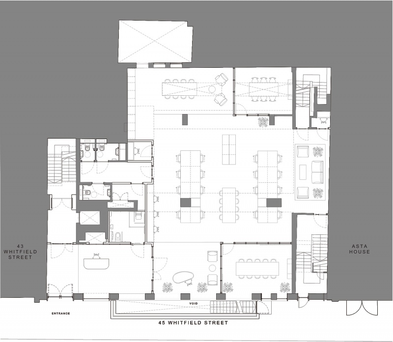 45 whitfield street retrofit by dmfk architects