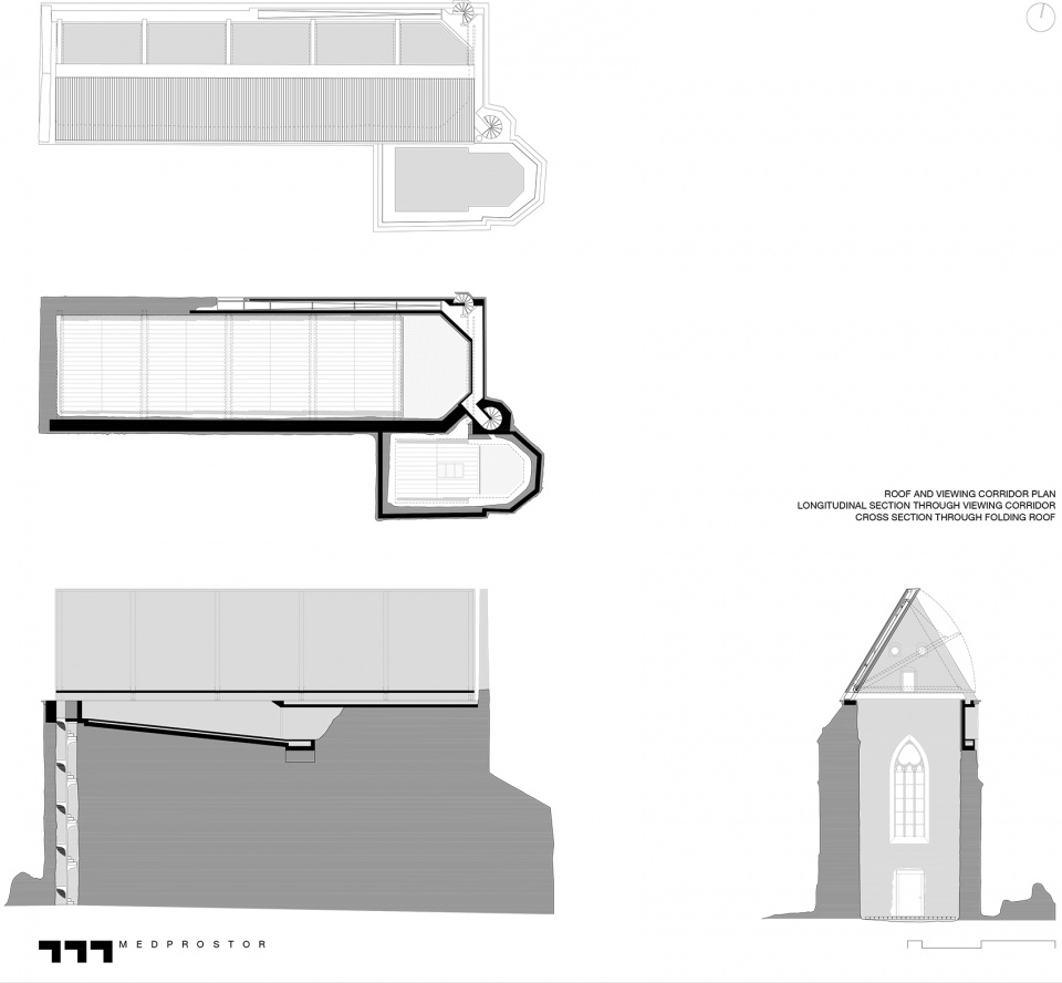 covering the remains of the church of st john the baptist in the zice charterhouse by medprostor