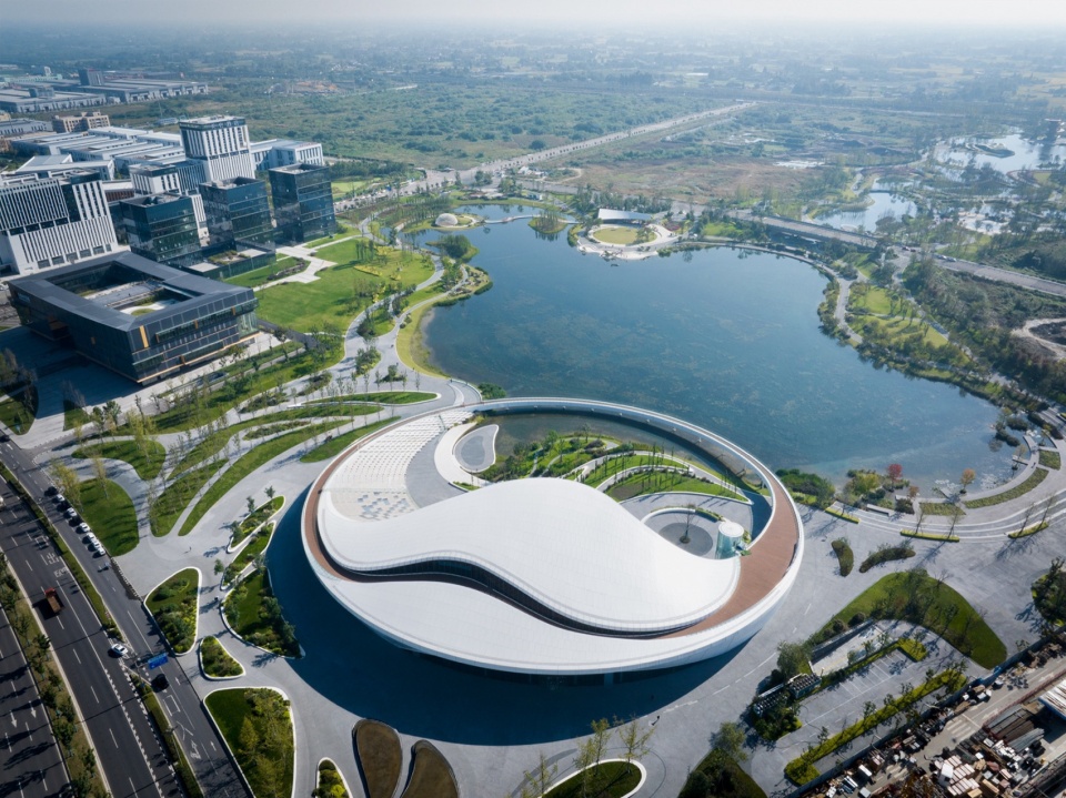 Tianfu Museum of Traditional Chinese Medicine by MUDA Architects