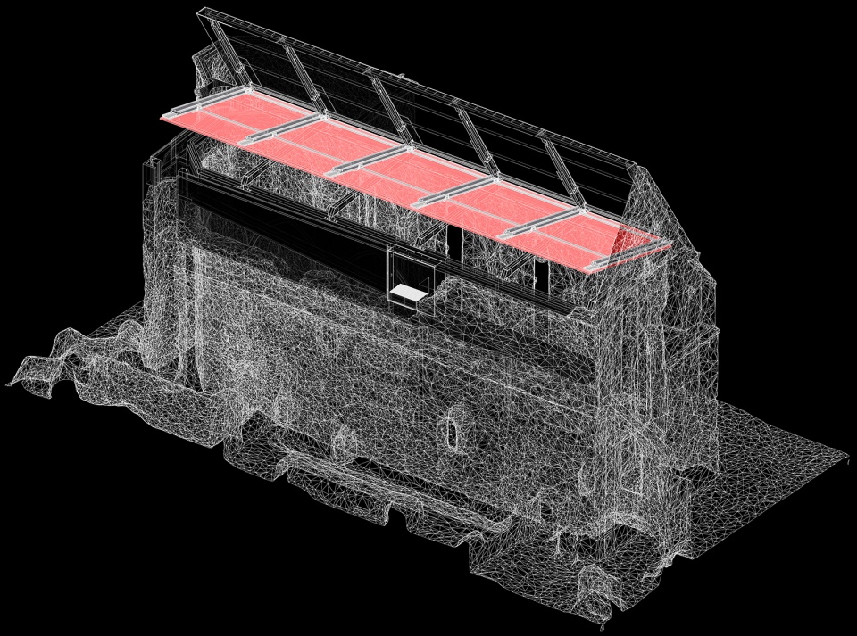 covering the remains of the church of st john the baptist in the zice charterhouse by medprostor