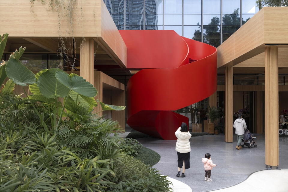 guangzhou huangpu new town center by clou architects