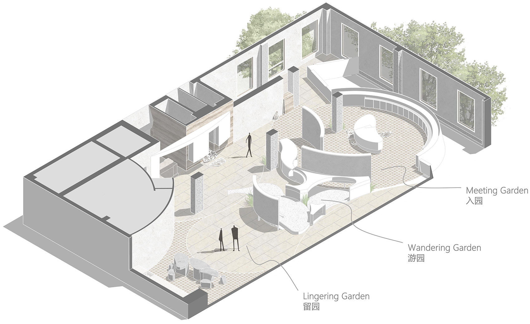 JIA Garden Concept Space by Hangzhou mountain soil Interior Design Co ...
