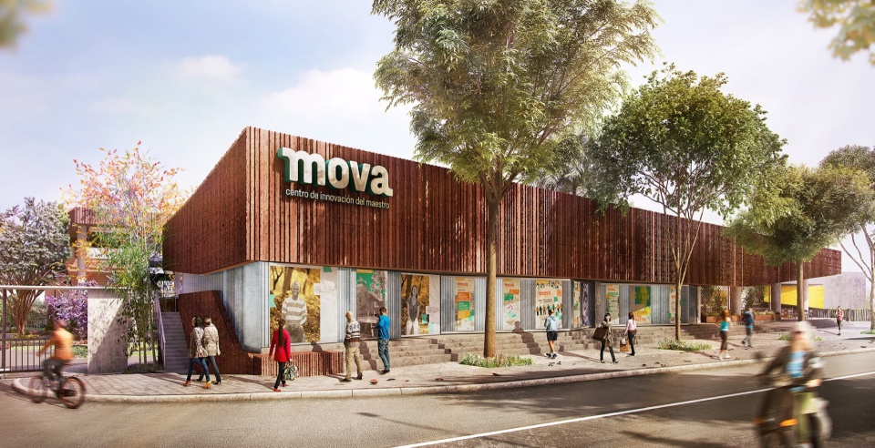 mova teachers innovation center by opus