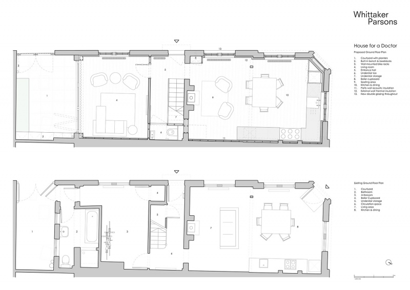 house for a doctor bethnal green by whittaker parsons