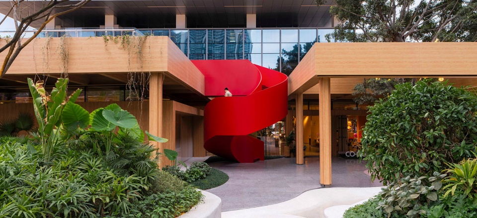 guangzhou huangpu new town center by clou architects