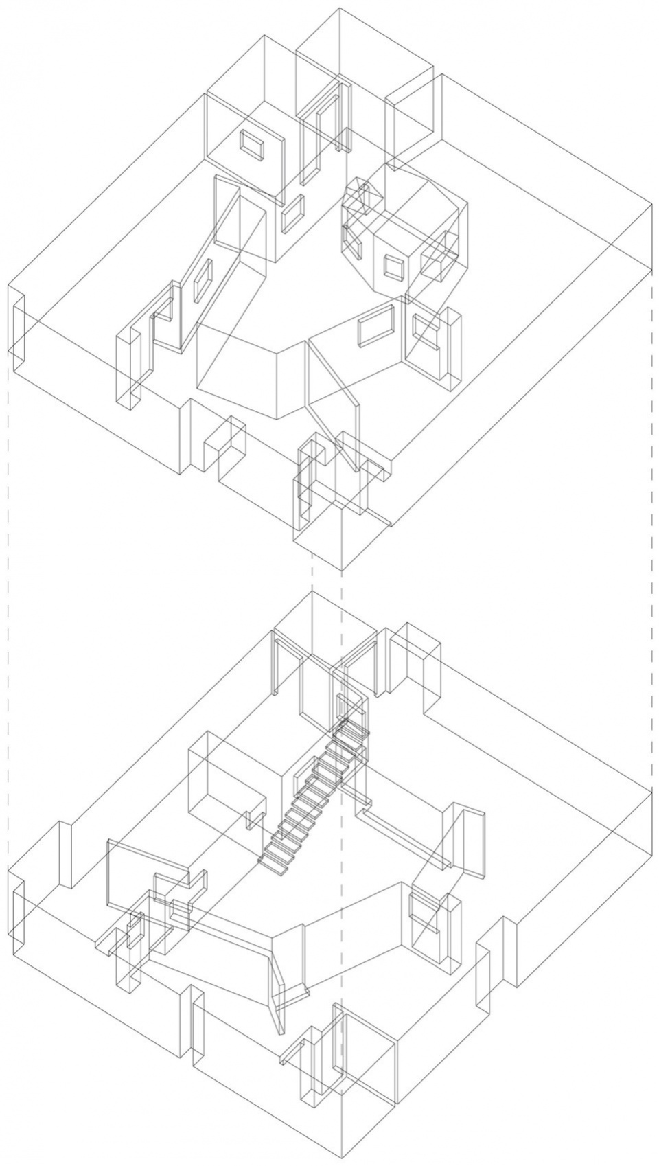 Hexagonal Court Homer Shop Office by Jin Qiuye Studio