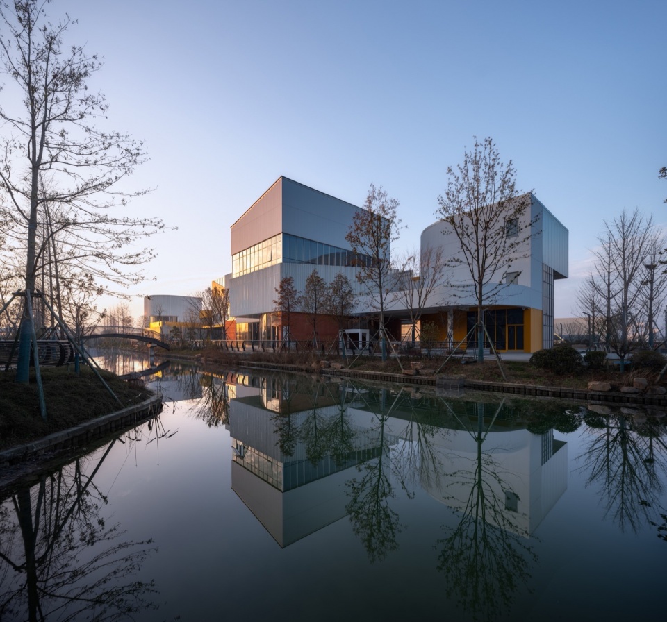 changan international flower industry park by sens architects plain architecture