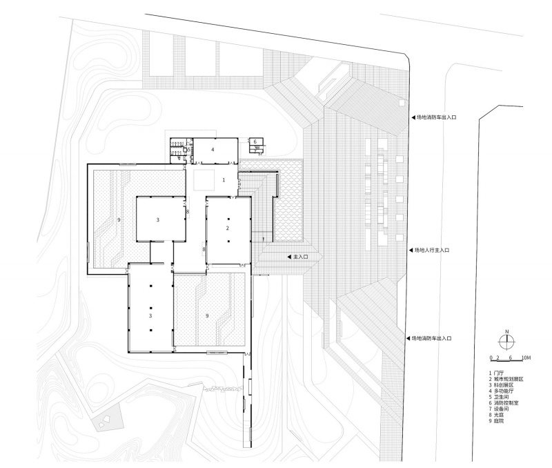 dongguan huangjiang science and technology park urban exhibition hall by tianhua