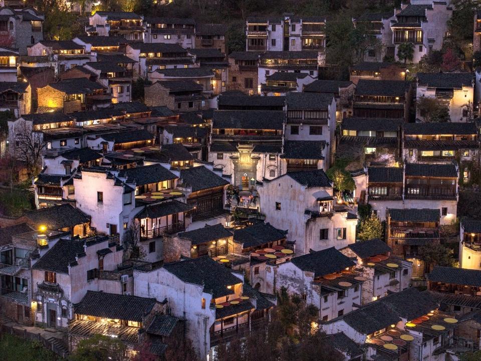 renovation of huangling ancient village by wuyuan village culture media co ltd