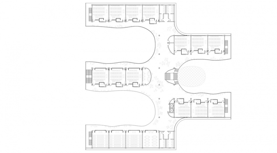 . 三层平面 3rd floor plan ©FCJZ