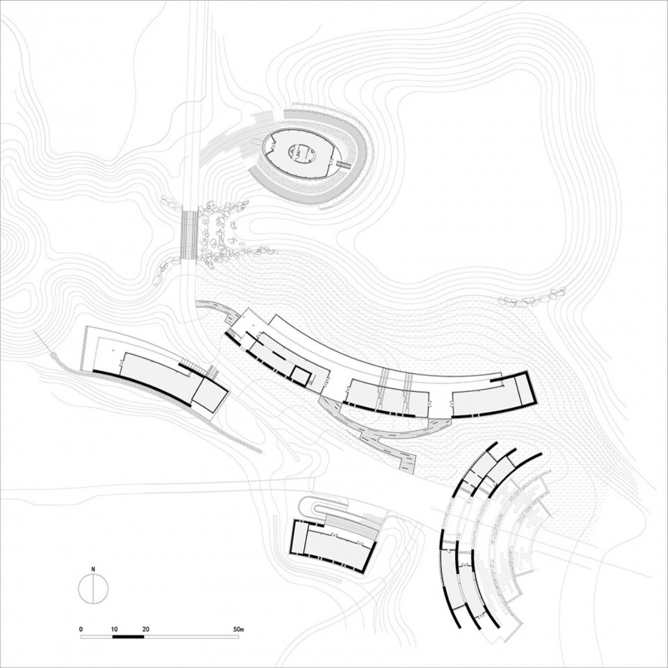 Dragon Mountain Tourist Center China by Urban and rural planning and design institute of CSCEC