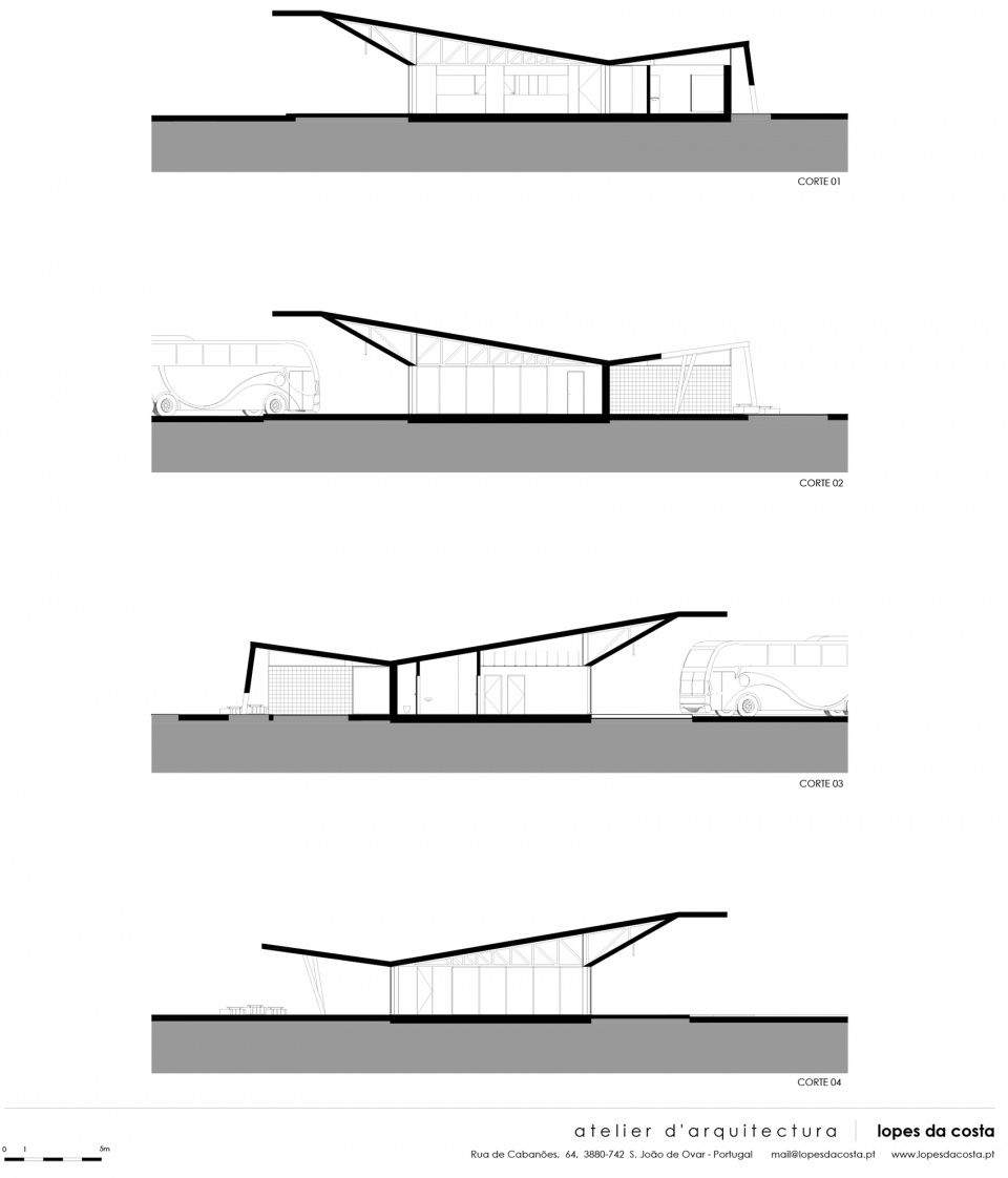 interface de transportes lourosa fiaes by atelier darquitectura lopes da costa