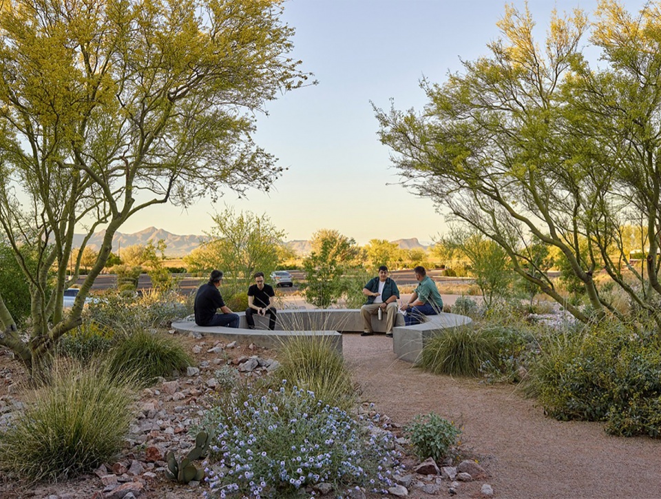 SCC Business School Indigenous Culture Center COLWELL SHELOR LANDSCAPE ARCHITECTURE