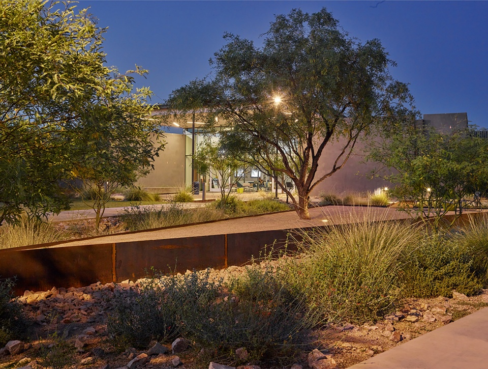 SCC Business School Indigenous Culture Center COLWELL SHELOR LANDSCAPE ARCHITECTURE