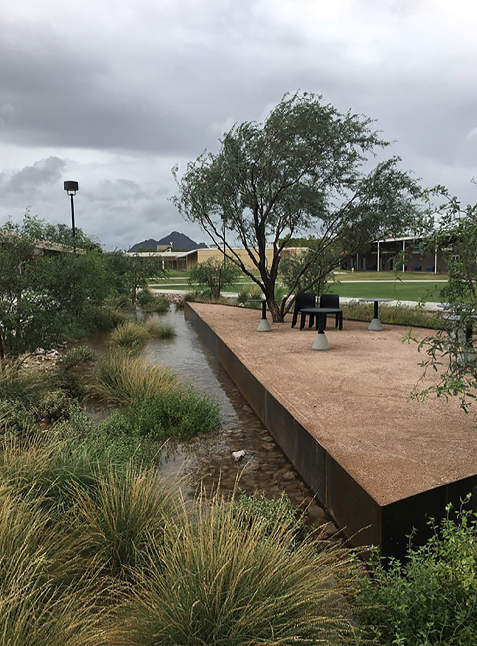 Indigenous cultural center outdoor sculpture garden