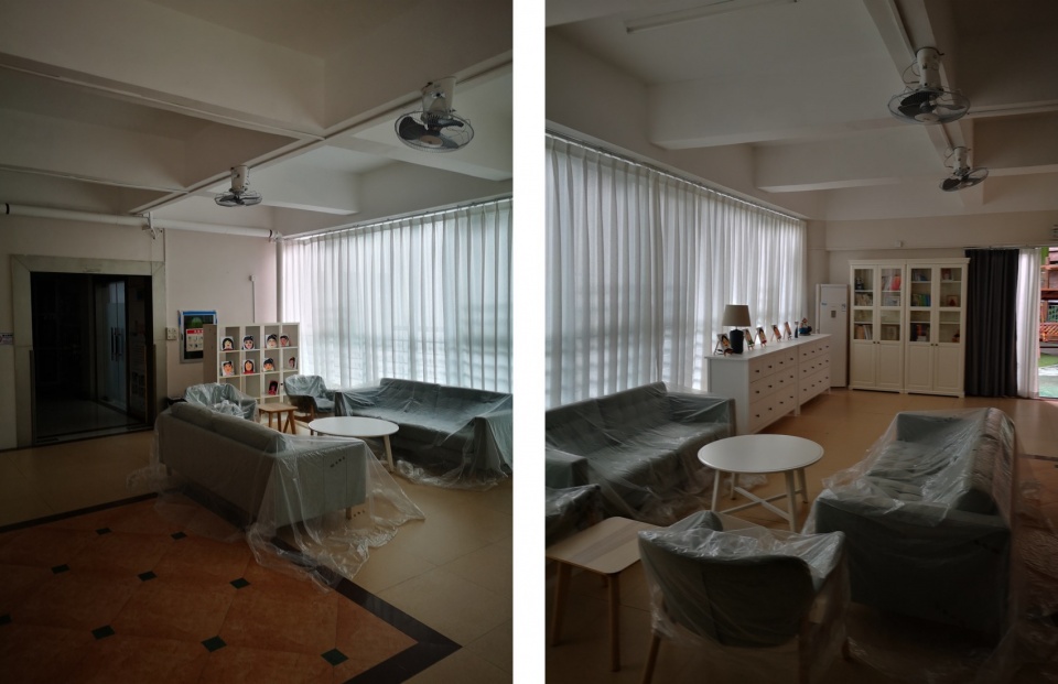 会议室原状 Childrens Home Haibei Kindergarten Renovation DJX Design