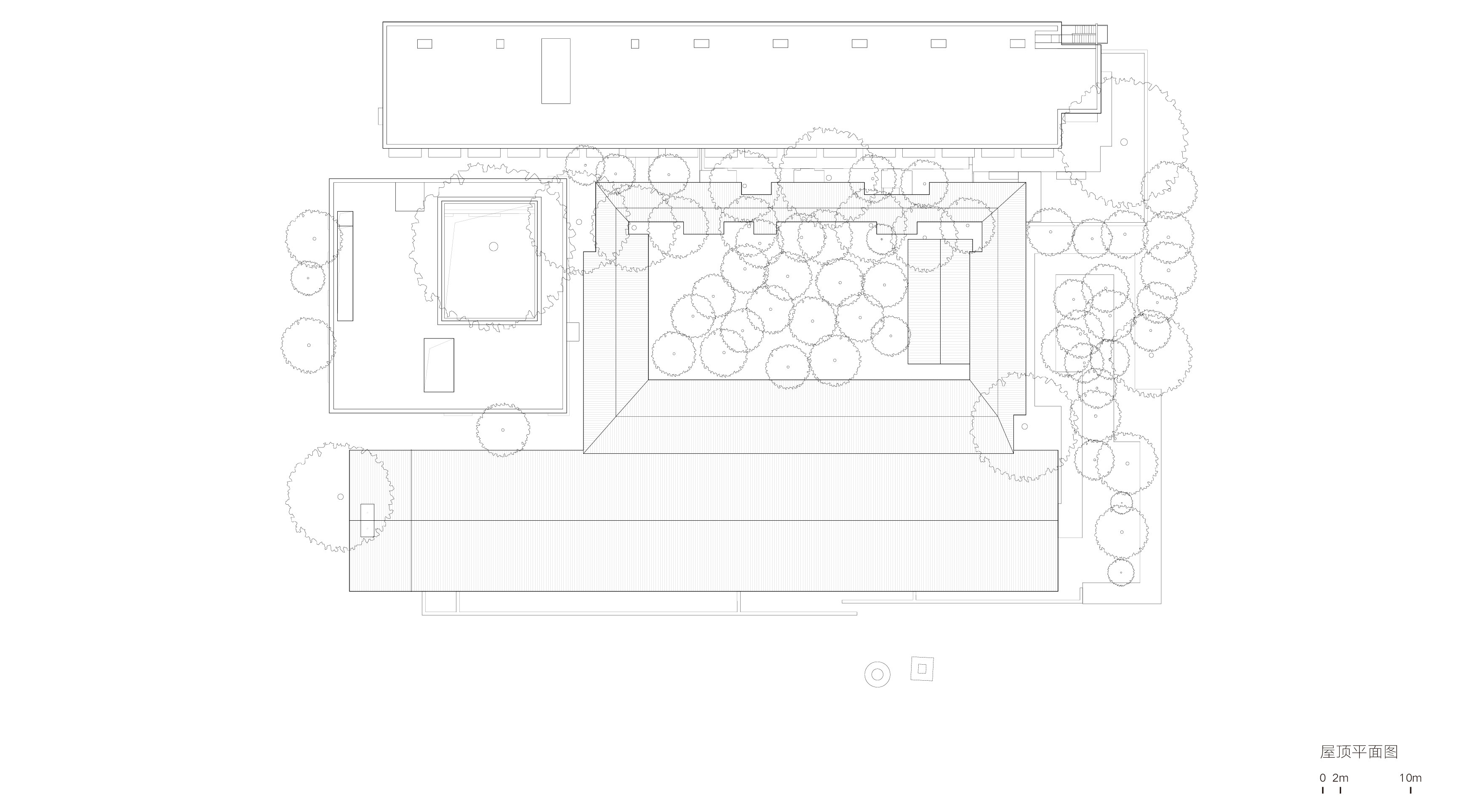 屋顶平面图