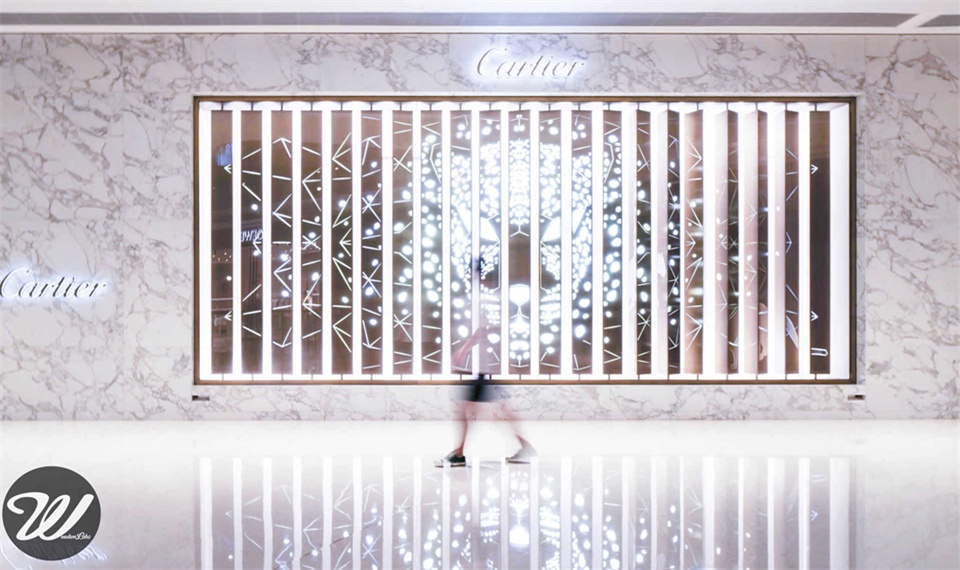 CARTIER互动艺术装置TRACE TRACE DE CARTIER