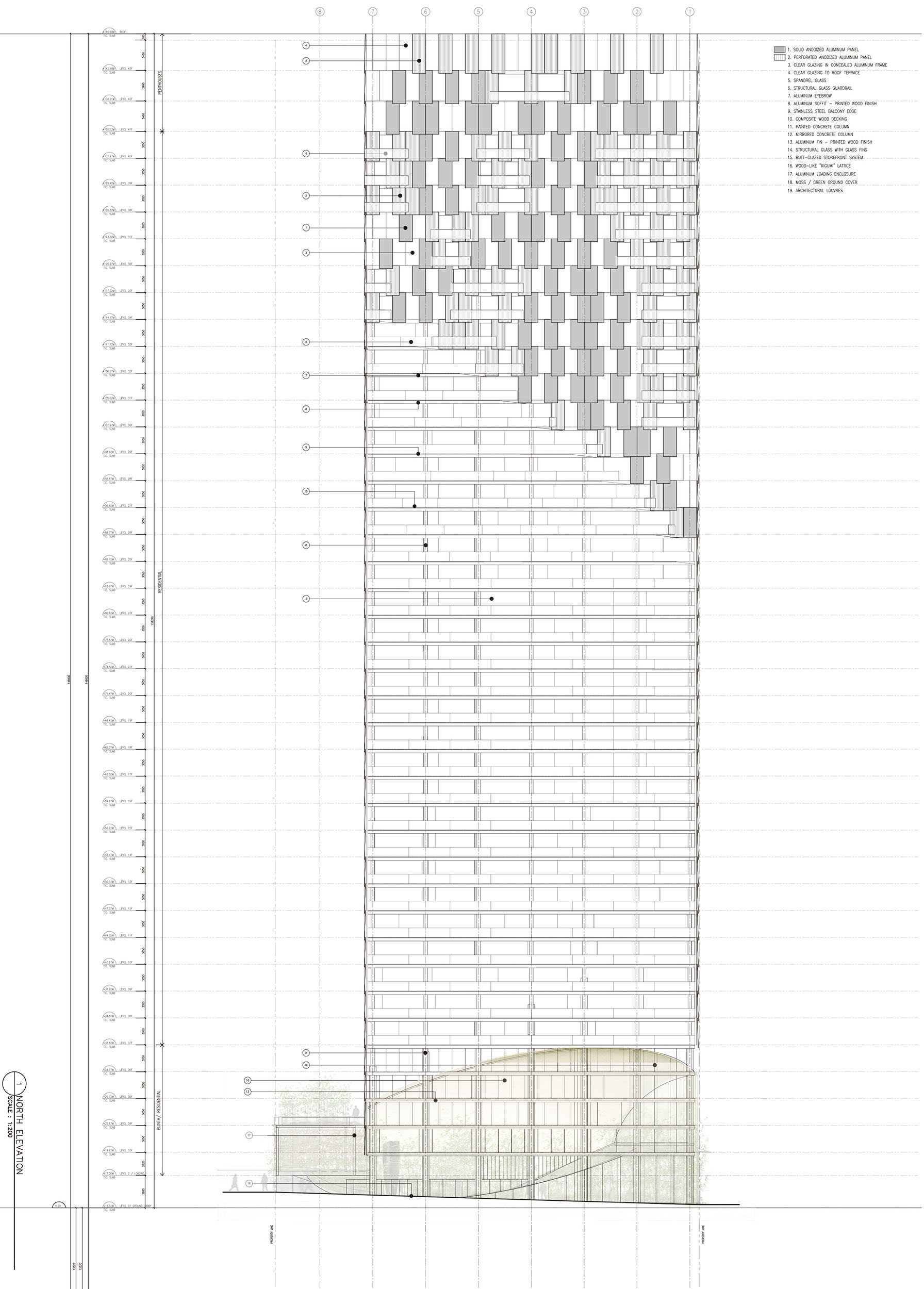 Alberni Street Tower by Kengo Kuma and Associates - 谷德设计网