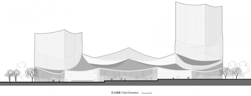 东立面 East Elevation ©零壹城市 LYCS l0y