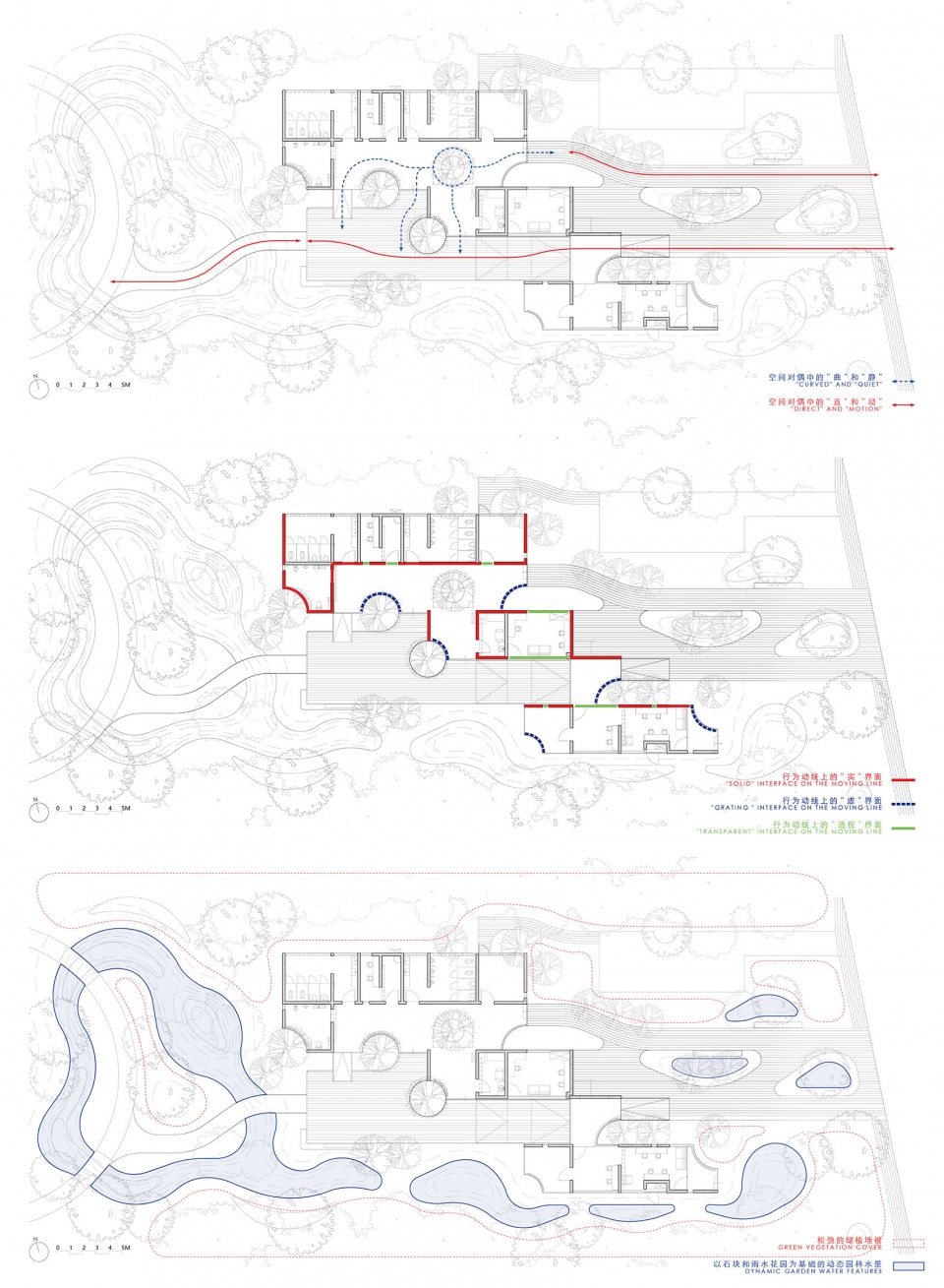 技术图纸 04 林隐轩空间对偶分析 @VIA 维亚景观副本 tianlin park tourist center shanghai by viascape design