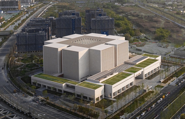 New Venue Of The Second Historical Archives Of China by TJAD
