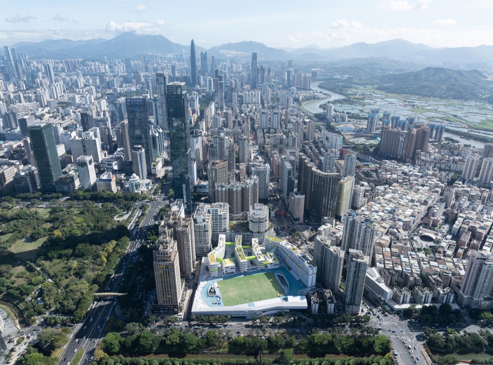 Futian High School Campus China by reMIXstudio