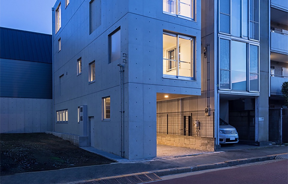 Cuadro中野北公寓楼，东京 / Ryuichi Sasaki Architecture