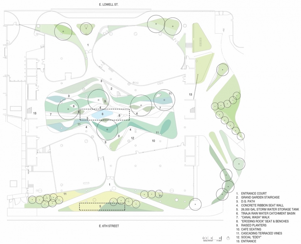 2023 ASLA GENERAL DESIGN AWARD OF HONOR University of Arizona Environment Natural Resource II by COLWELL SHELOR LANDSCAPE ARCHITECTURE