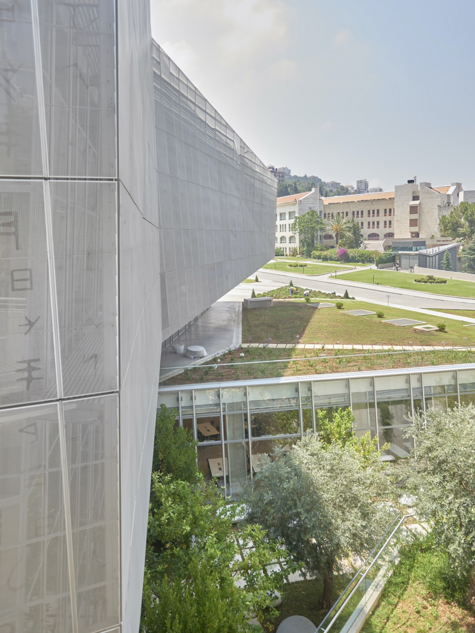 j g jabbra library and r nassar central administration by atelier pagnamenta torriani