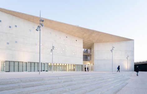 Joséphine Baker中学校，法国 / Panorama Architecture