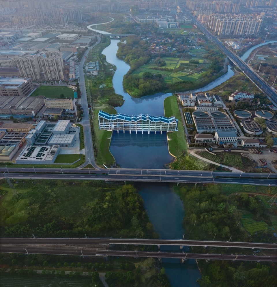 Guangde Water Exhibition Hall China by HM International