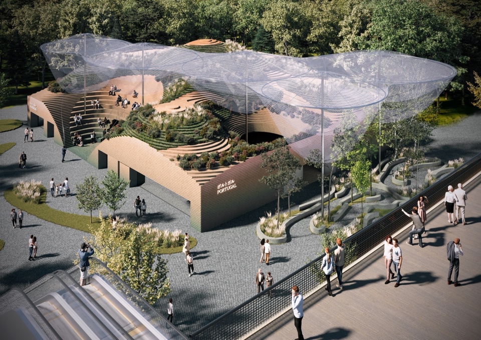 Portuguese Pavilion for International Expo in Osaka 2025 by Atelier Sergio Rebelo