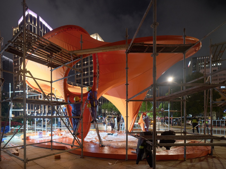 the eddy pavilion by atelier zeros