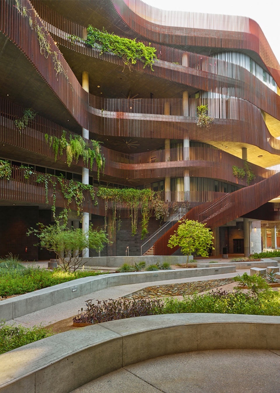 2023 ASLA GENERAL DESIGN AWARD OF HONOR University of Arizona Environment Natural Resource II by COLWELL SHELOR LANDSCAPE ARCHITECTURE