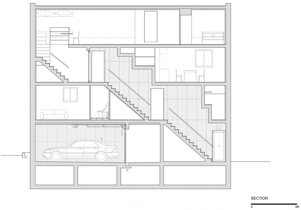 cuadro nakano north by ryuichi sasaki architecture