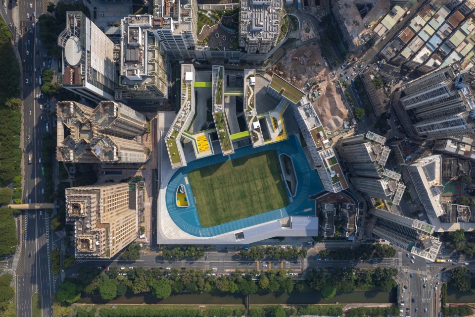 Futian High School Campus China by reMIXstudio