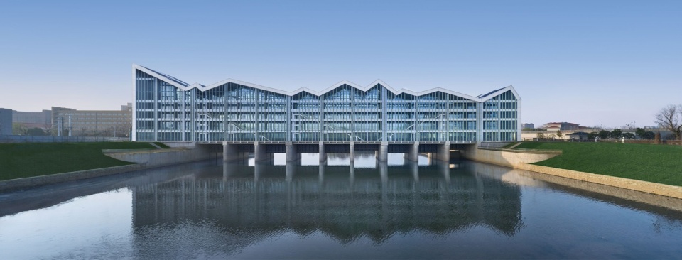 Guangde Water Exhibition Hall China by HM International
