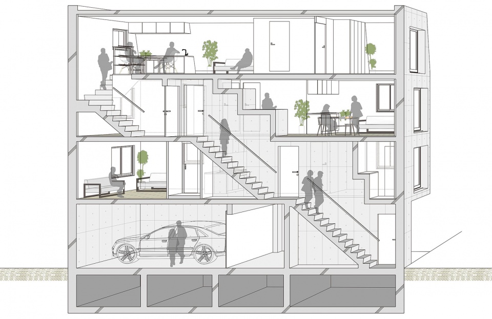 cuadro nakano north by ryuichi sasaki architecture