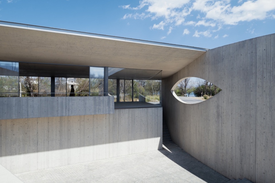 jiapeng village service station by zhaoyang architects