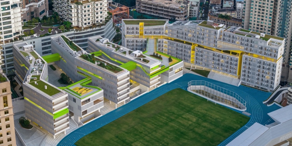 Futian High School Campus China by reMIXstudio