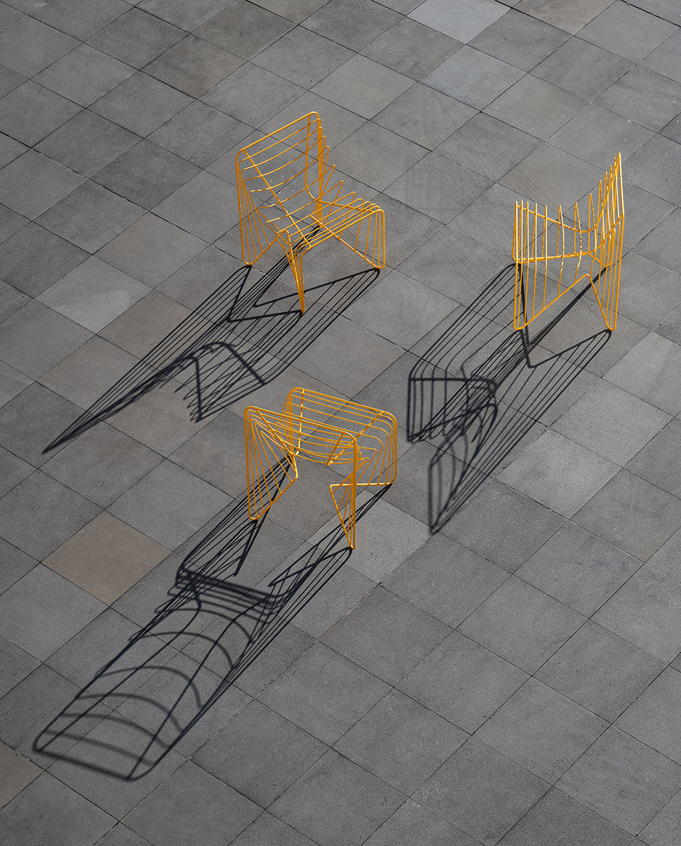 topos chair collection by zha
