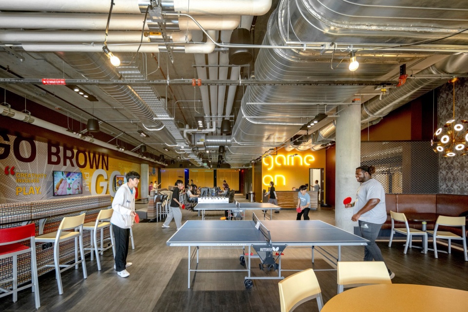 western michigan university student center by cannondesign