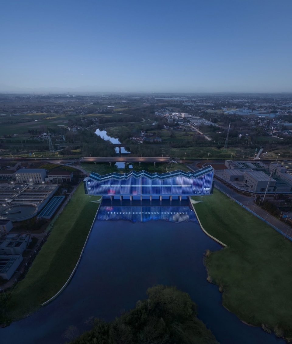 Guangde Water Exhibition Hall China by HM International