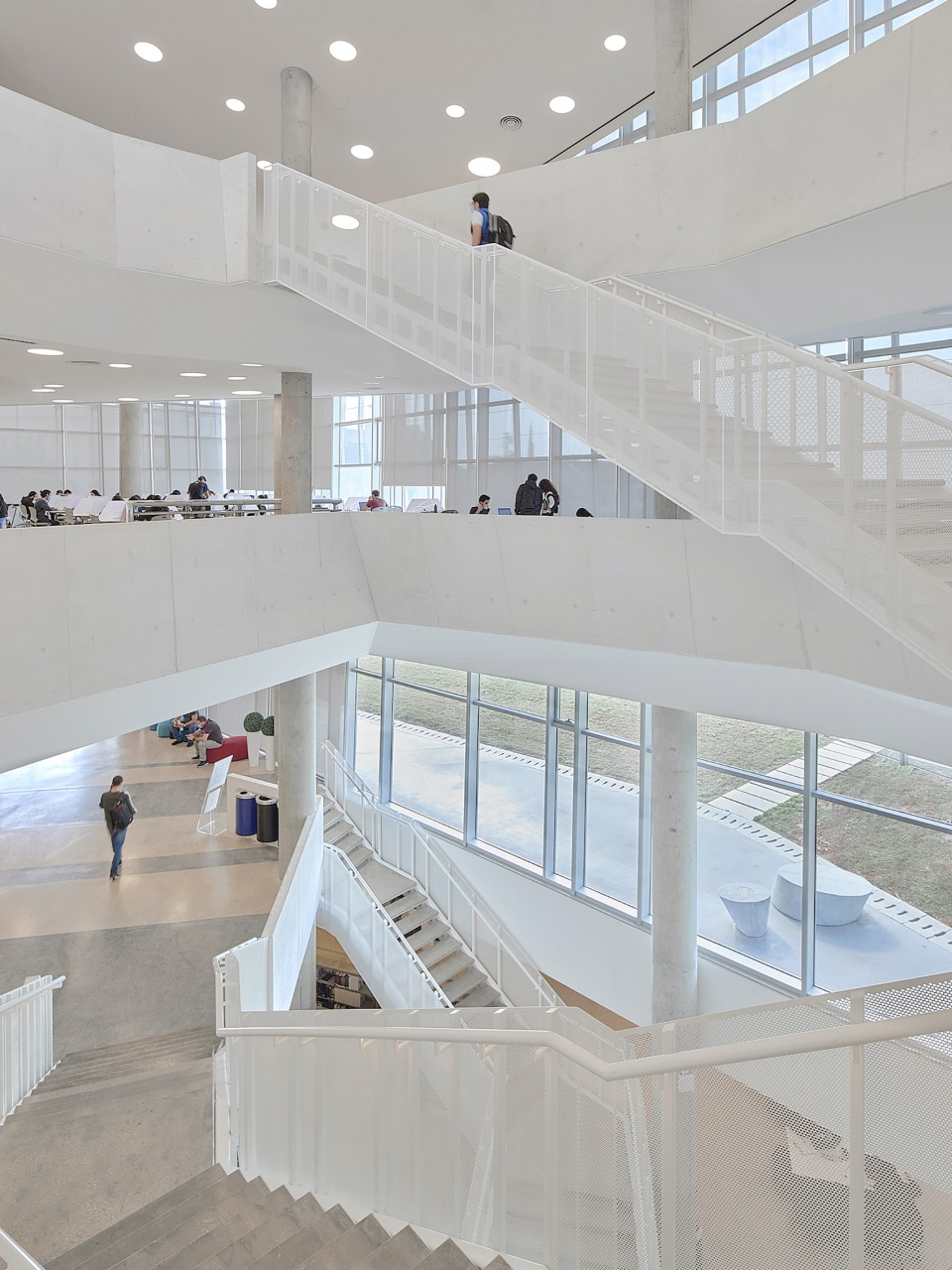 j g jabbra library and r nassar central administration by atelier pagnamenta torriani