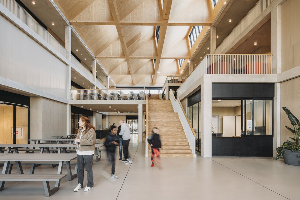 the new school building for het element by de zwarte hond
