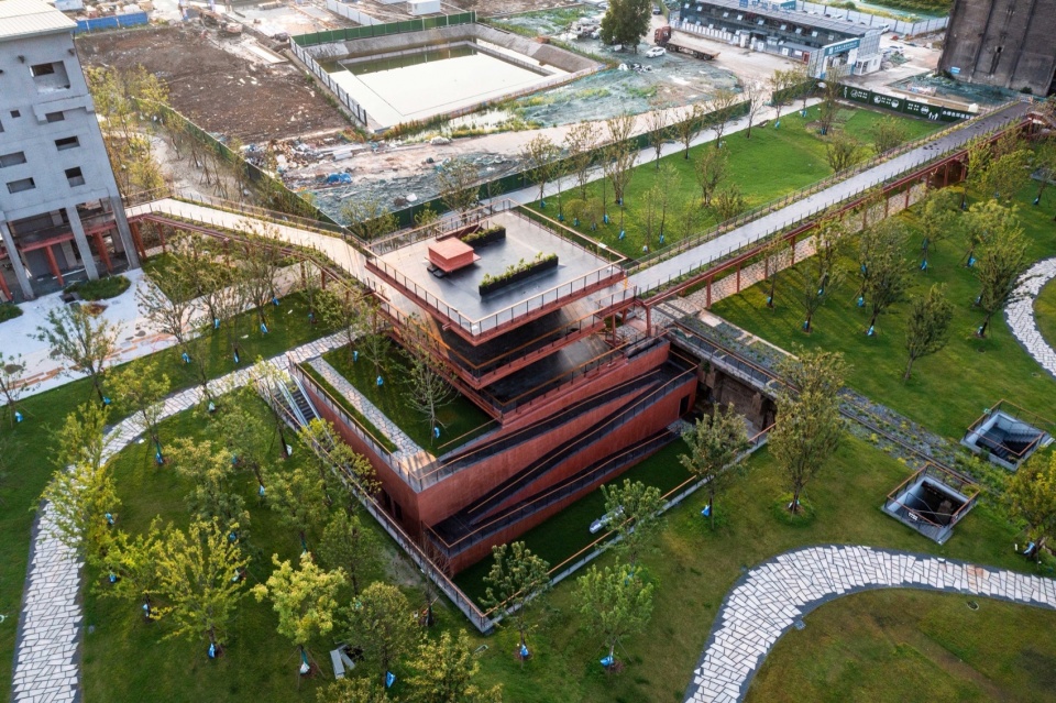 Hanggang Site Park Project China by Jiakun Architects